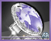 Elegant Ring Purple