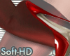 PIX 7" Lycra Mules Red 2