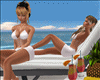 ! Modern Beach Loungers