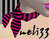 French black/pink shawl