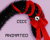 !!D Cute Cat Tail Red L