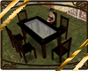 }T{mahogany dining table
