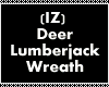 (IZ) Deer Wreath Lumber