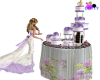 Dream lilac wedding cake