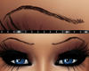 Real Dark Brown Brow 12