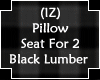 Pillow Seat For 2 Lumber