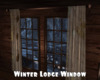 *Winter Lodge Window