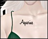 Aquarius Tattoo - F