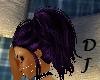 DJ- Hair, purple black