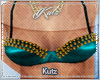 *K* Mel Bra Teal