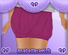 *B* kids purple shorts