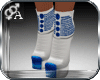 [Ari] MAY Boots White