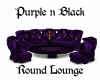black n purple Lounge