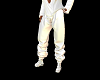 YM - WHITE BAGGY JOGGER