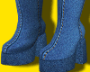 Denim Brat Bootse