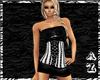 Mini Dress Black/White