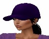 PURPLE  CAP / PONYTAIL