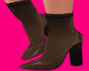 PVC Chocolate Boots