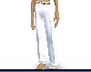 [KK]Wht pants/tiger belt