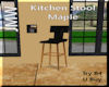 JMW Kitchen Stool~Maple