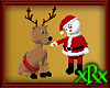 Santa And Reindeer