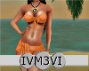 Bikini wrap orange