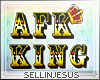 $J AFK KING Head Sign