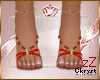 cK Flat Sandals GlitterR