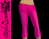 Capri pants in pink