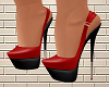 Red+Black Heels