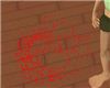Red Heart Floor Marker