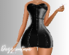 Mini Black Latex dress