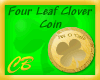 CB Clover Gold Coin