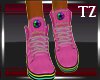 Pink Rave/Emo Sneakers