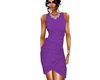 Lovlee Knit Dress Purple