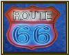 Route 66 Sign/ neon
