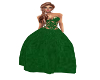 Emerald Lace Gown