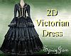 2D Victorian Dress Fille
