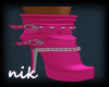 niki-pink boots NR*