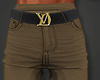 -CASUAL TAN JEANS-