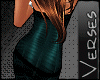 -V- Burlesque Mini Teal