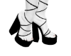 White Angel Heels