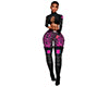 Fendi Pink Black Full