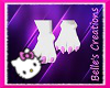 Hello Kitty Paws/Feet  M