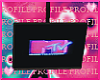ceiling tv.