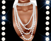 LONG WHITE PEARLS NECK