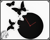 Baterfly clock