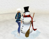 Hugging Snowman ~ Ani
