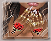 llY4ll Nails Poppy Gold