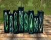 Jade Crimson Dragon Seat